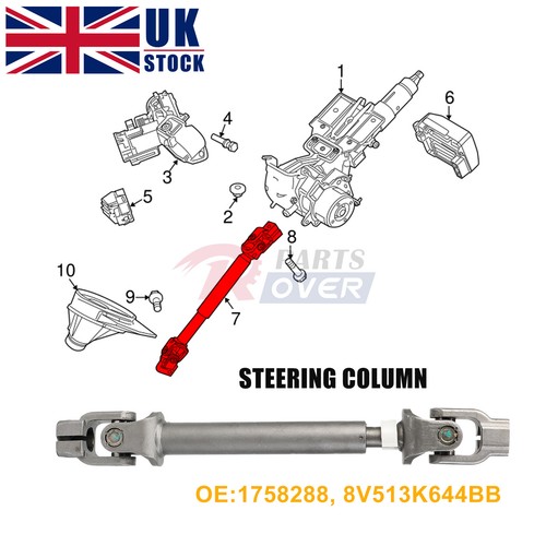 Steering column intermediate - column,